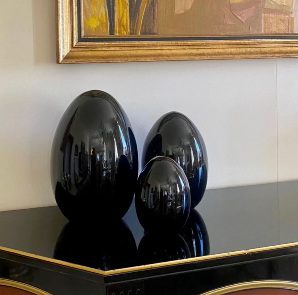 Decorative objects - EGGS - FUORILUOGO CHROME DESIGN