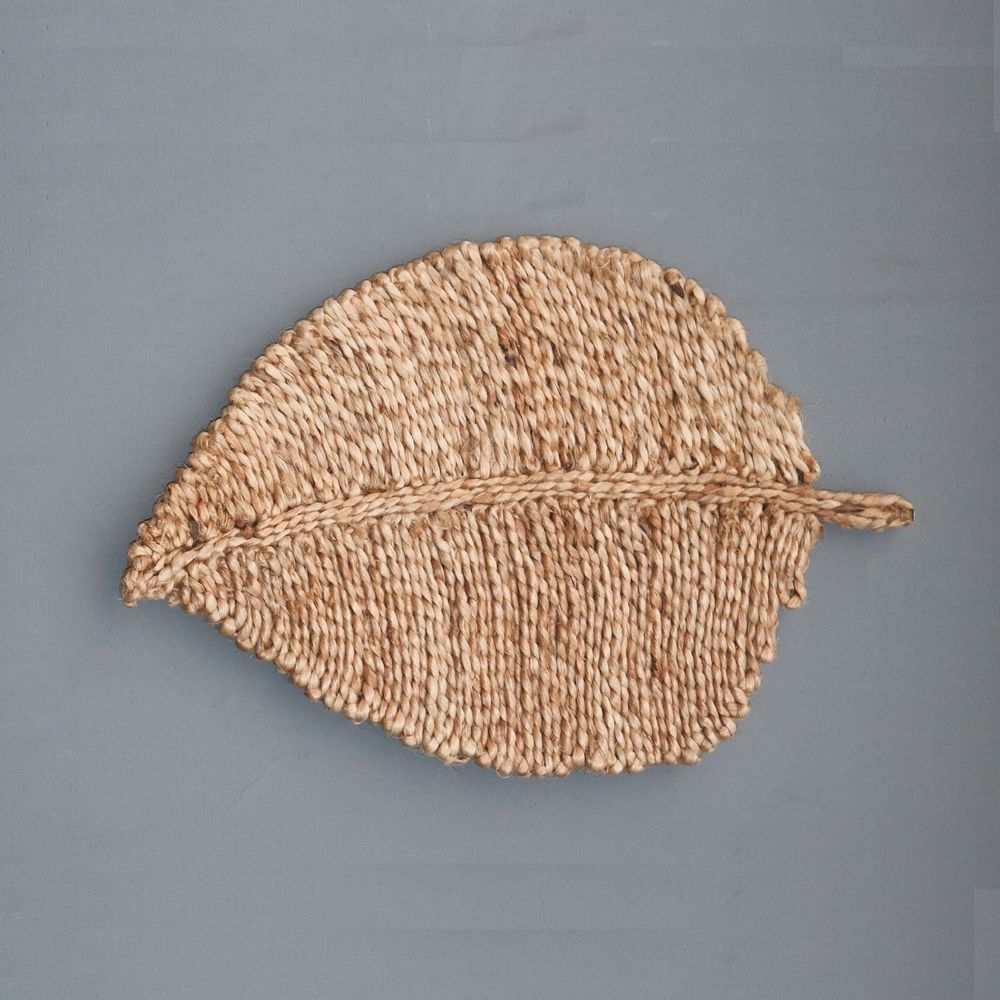 Christmas table settings - Jute Placemat - MEEM RUGS