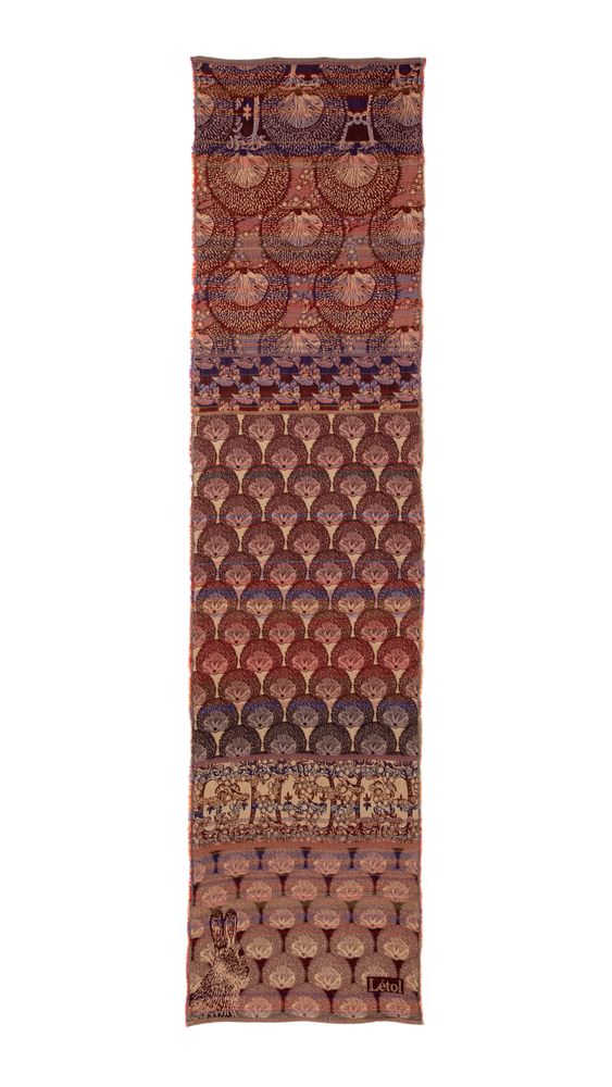 Foulards et écharpes - Létol, étole en coton bio de fabrication française -modèle Hector - LÉTOL , MANUFACTURE FRANÇAISE D'ÉTOLES