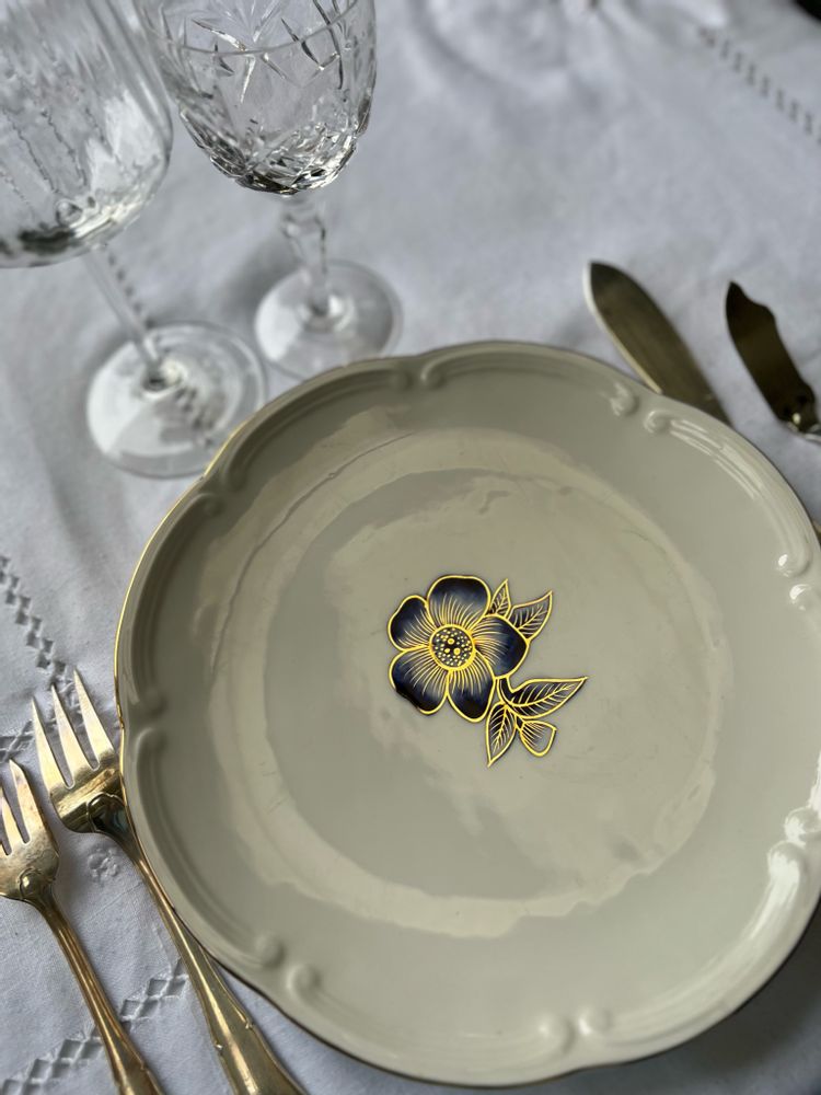 Formal plates - Large 26 cm Dinner Plate  - MAISON MANOÏ