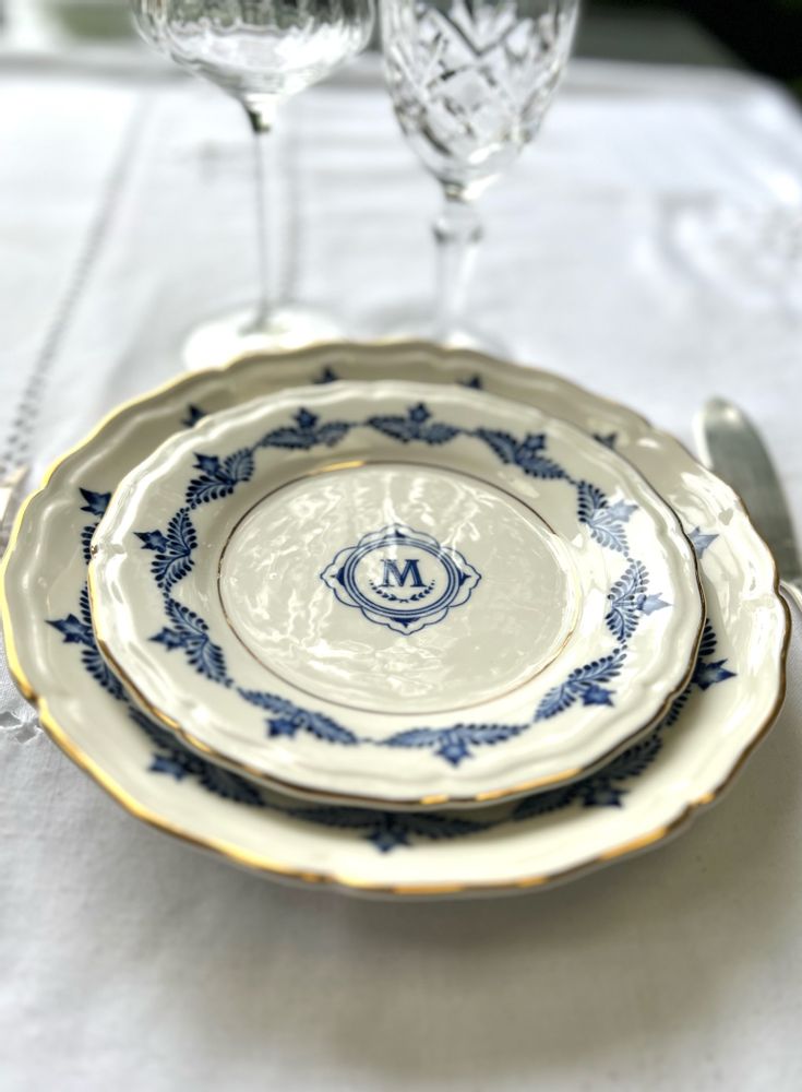 Formal plates - 18 cm Dessert Plate - MAISON MANOÏ