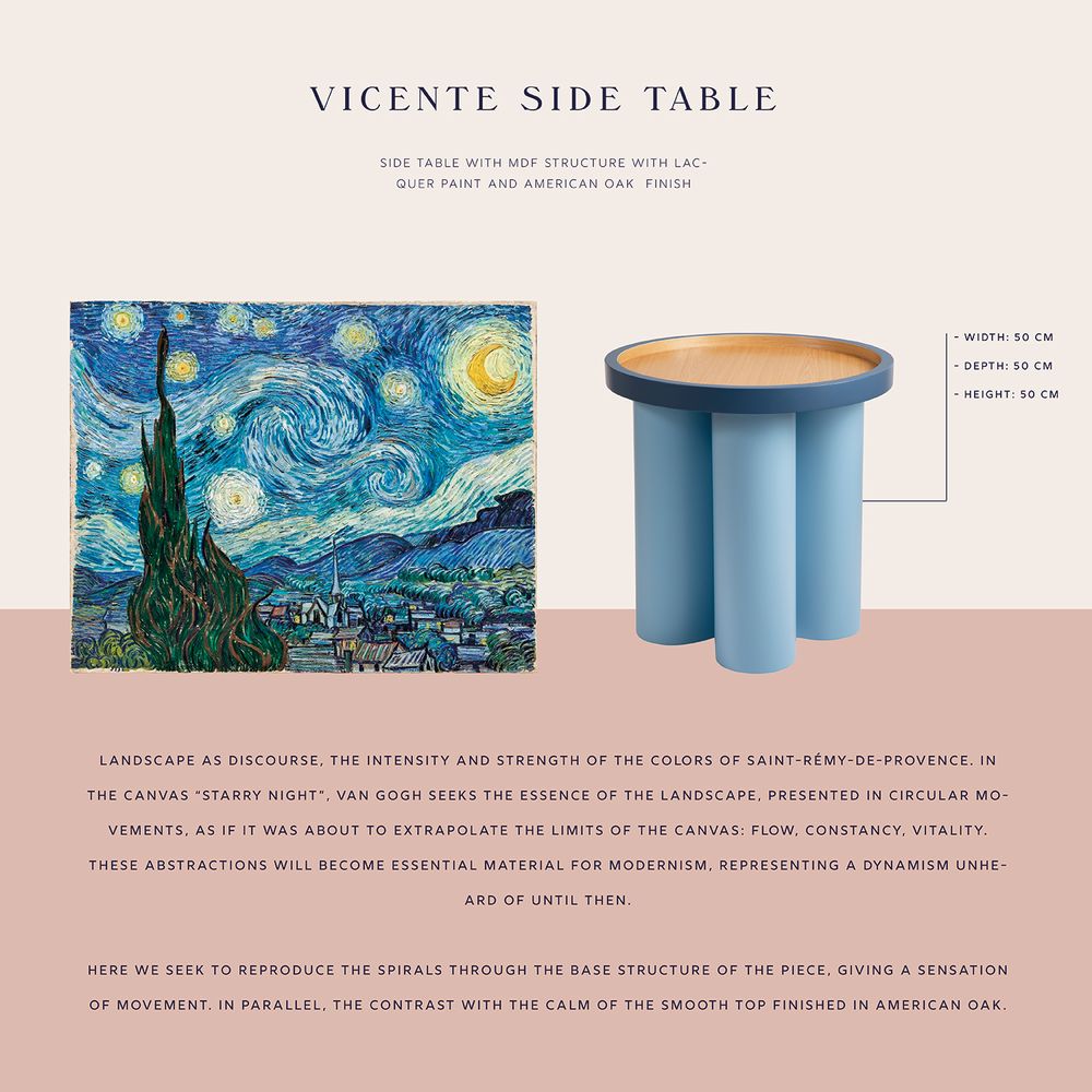 Other tables - Vicente Side Table - ESTÚDIO MAIS ALMA