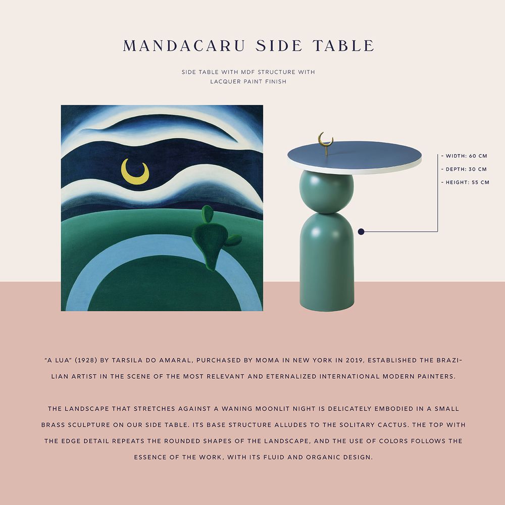 Autres tables - Table d'appoint Mandacaru - ESTÚDIO MAIS ALMA