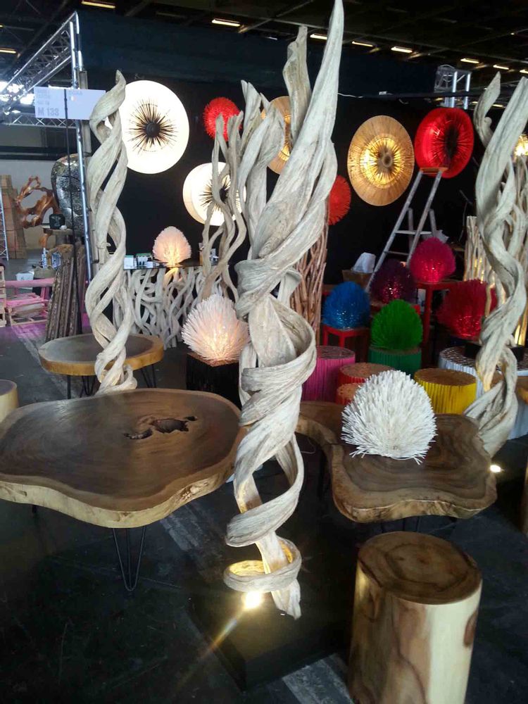 Unique pieces - WHITE VINES (with or without lamp - DCAA