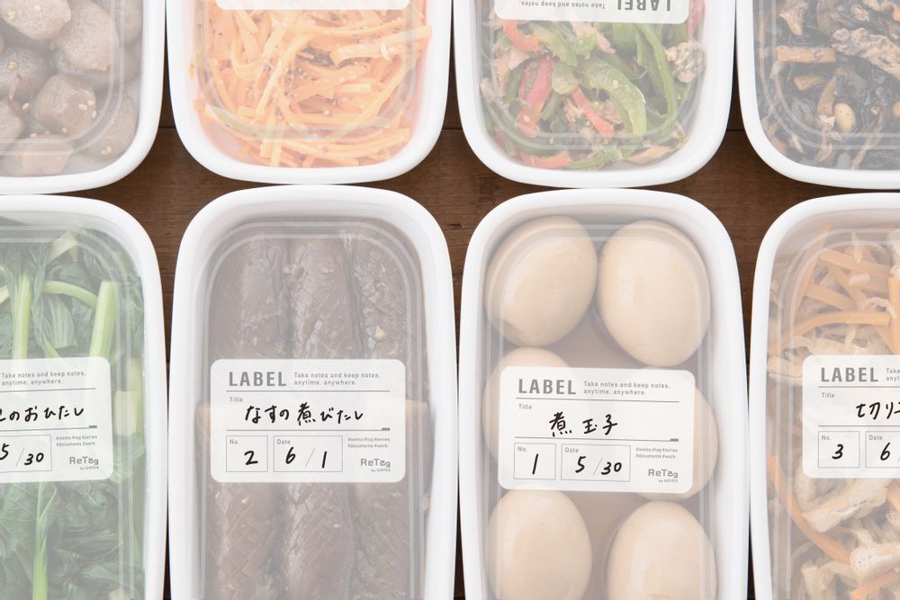 Food storage - ReTag Label sticker - WEMO