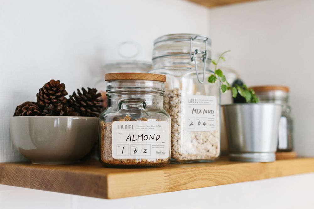 Food storage - ReTag Label sticker - WEMO