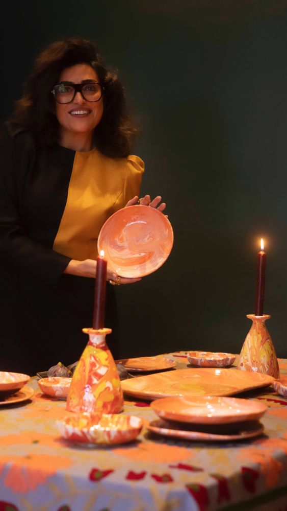 Gifts - Zinzolin 20 cm soup plate - IOM INES-OLYMPE MERCADAL