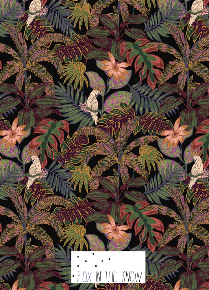 Homewear textile - CANOPEE - FOX IN THE SNOW