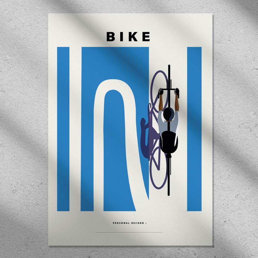 Affiches - Affiche Bike - Décoration murale - PIPLET PAPER