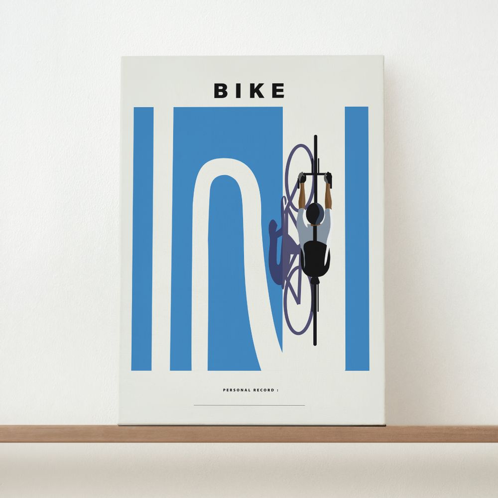 Affiches - Affiche Bike - Décoration murale - PIPLET PAPER