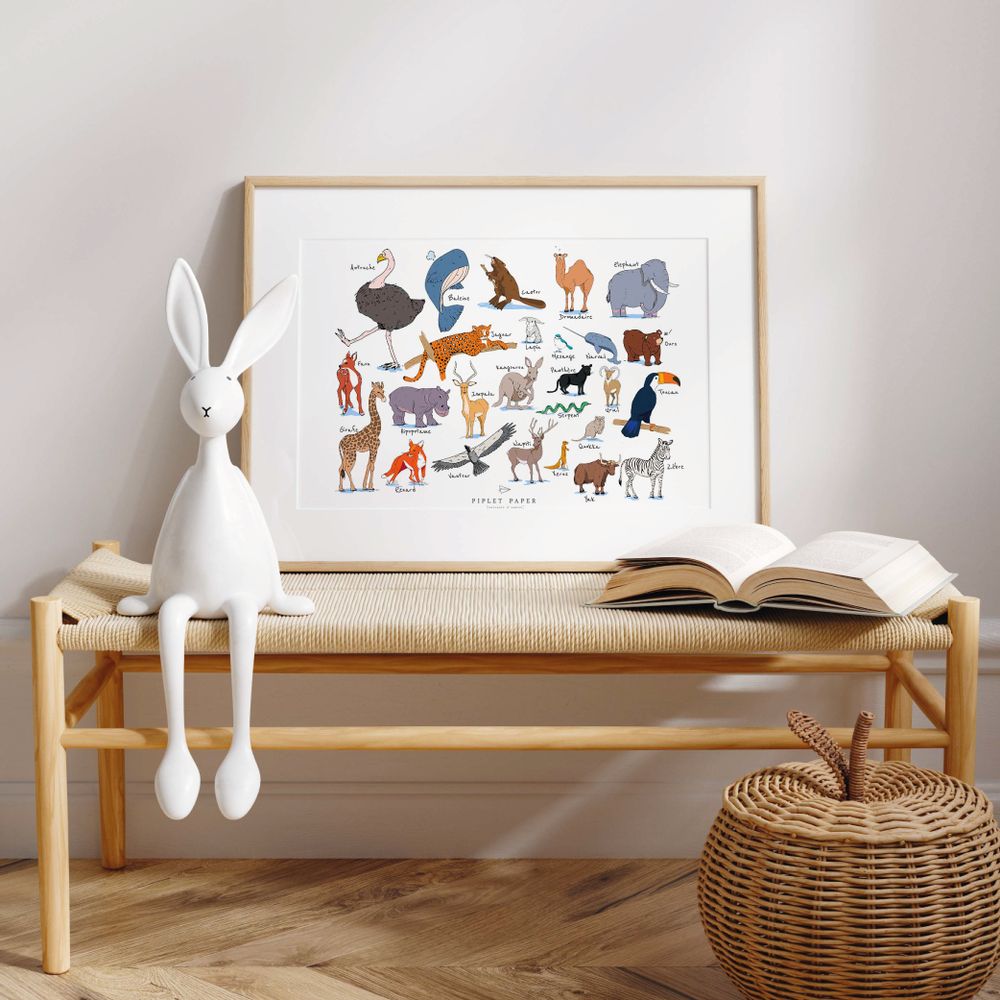 Affiches - Collection affiches pour enfants - Décoration murale - PIPLET PAPER