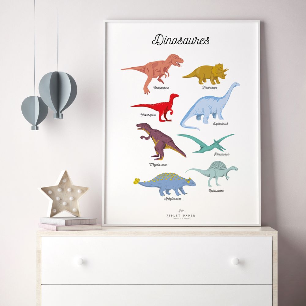 Affiches - Collection affiches pour enfants - Décoration murale - PIPLET PAPER
