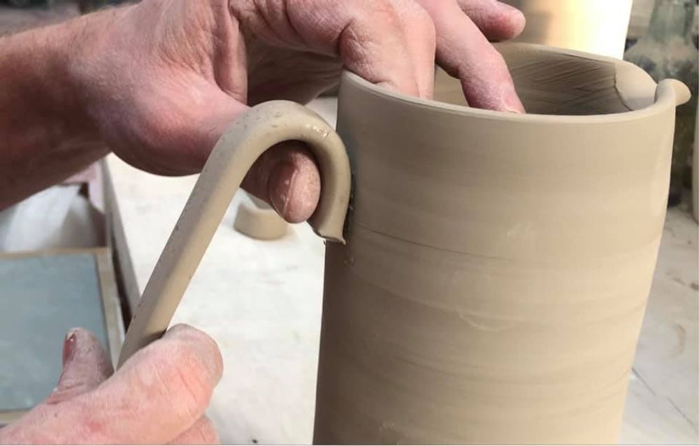 Homewear - « Serlio » | Collection Gondolière | Carafe en céramique en or 24 carats - TUTTOATTACCATO