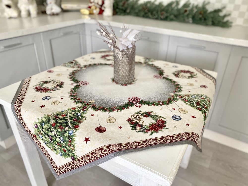 Nappes - Nappe de Noël. Nappe du Nouvel An. Nappe en tapisserie - LIMASO