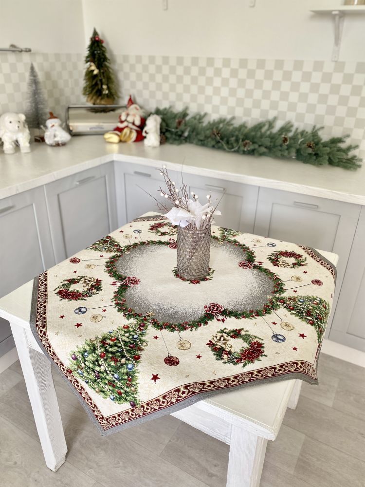 Nappes - Nappe de Noël. Nappe du Nouvel An. Nappe en tapisserie - LIMASO