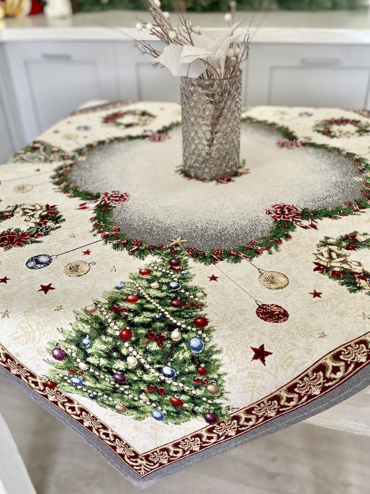 Nappes - Nappe de Noël. Nappe du Nouvel An. Nappe en tapisserie - LIMASO
