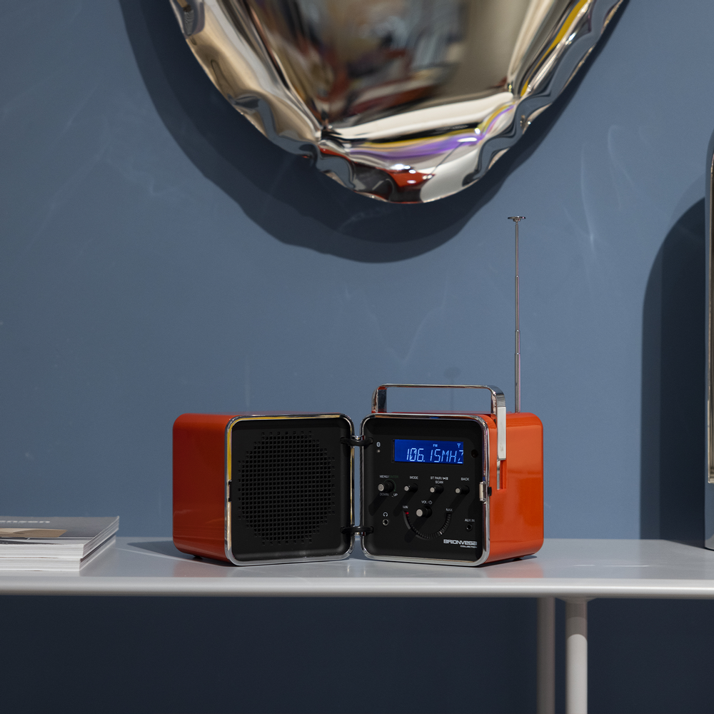 Enceintes et radios - radio cubo 50° - BRIONVEGA
