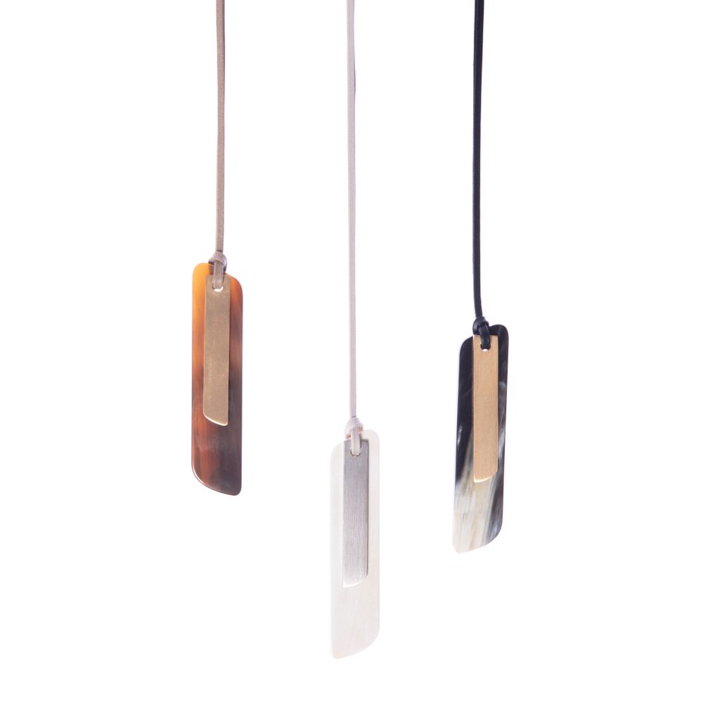 Bijoux - trapèze moderne SM + étiquette dorée - CATH•S