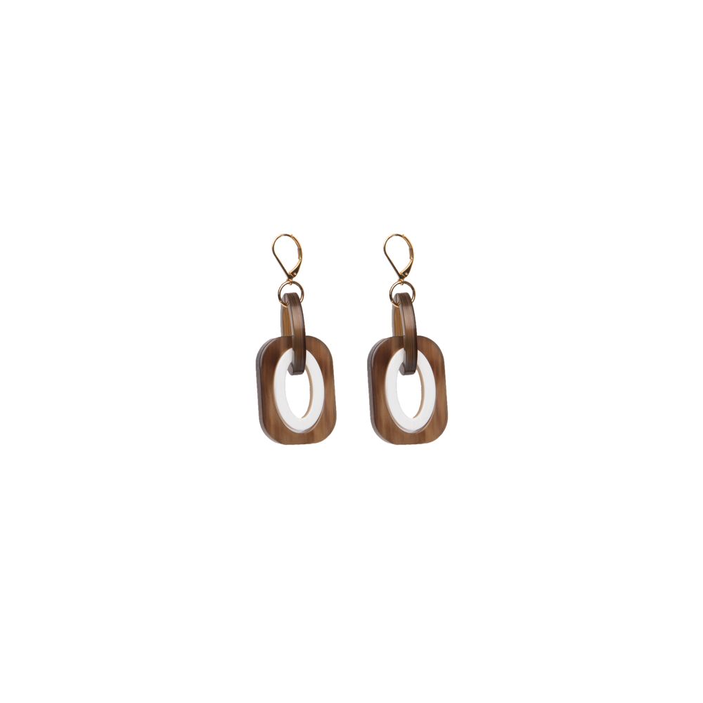 Jewelry - collier mi doublé beige/ brown - CATH•S