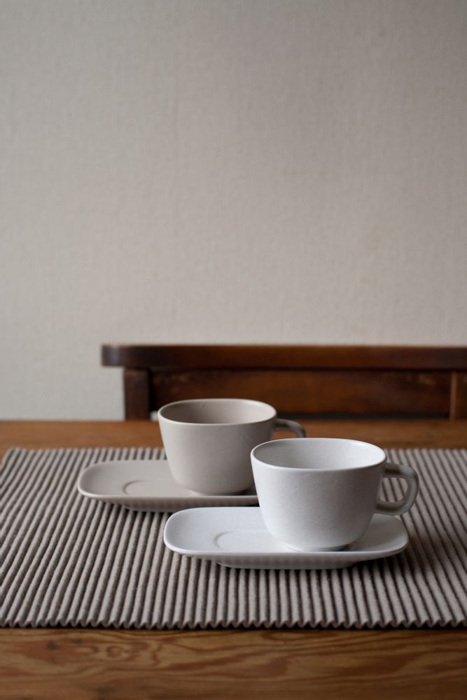 Mugs - milch cup plate - 4TH-MARKET