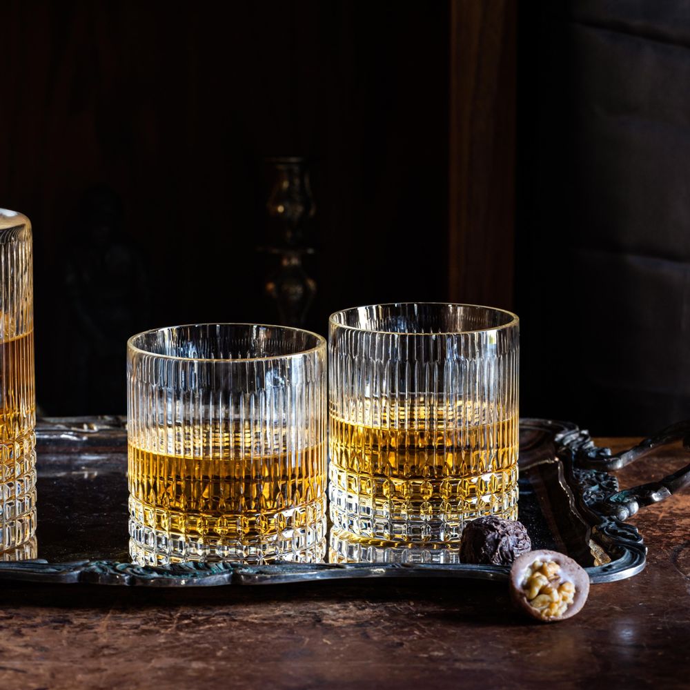 Caskets and boxes - Maestra Cut Crystal Ice Bucket - LEONE DI FIUME