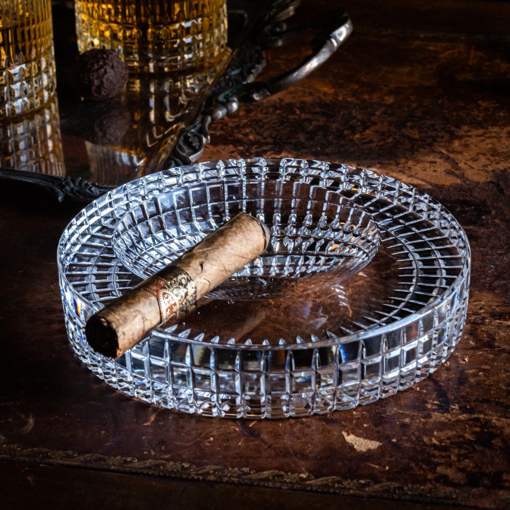 Caskets and boxes - Maestra Cut Crystal Ice Bucket - LEONE DI FIUME