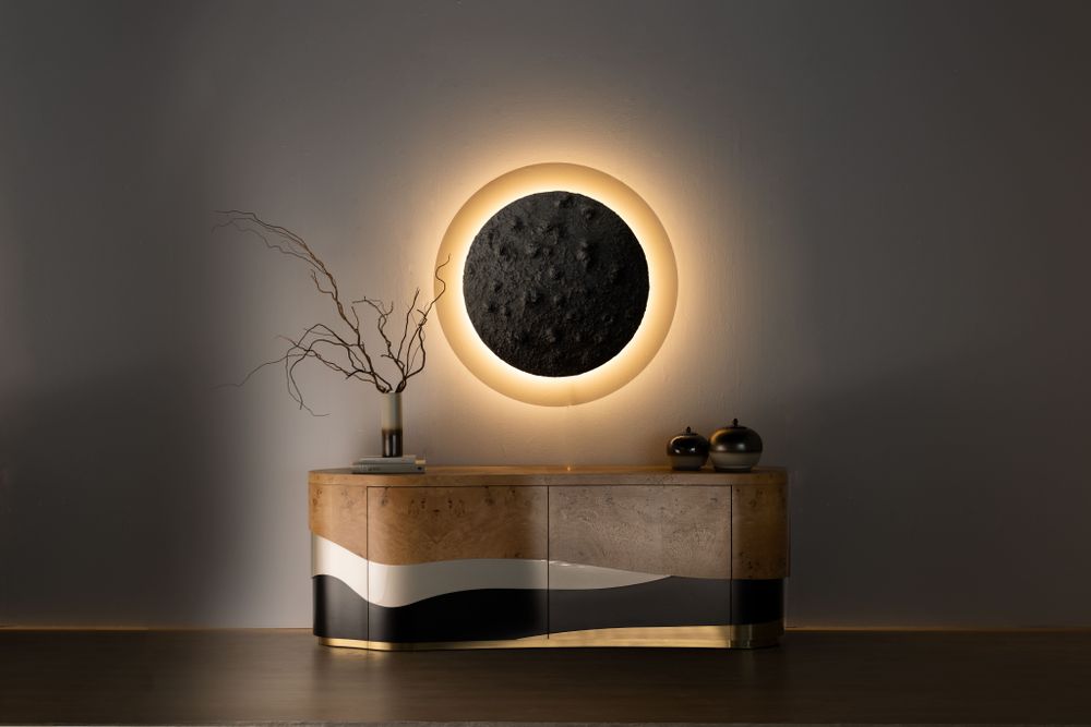 Sideboards - Modern Sistelo Sideboard, Oak Root, Handmade in Portugal by Greenapple - GREENAPPLE DESIGN INTERIORS