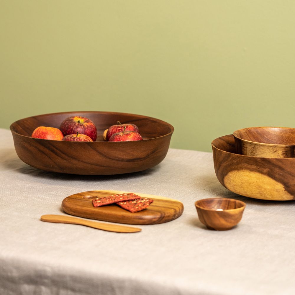 Bowls - Wooden Japanese bowls & rectangular trays - KINTA