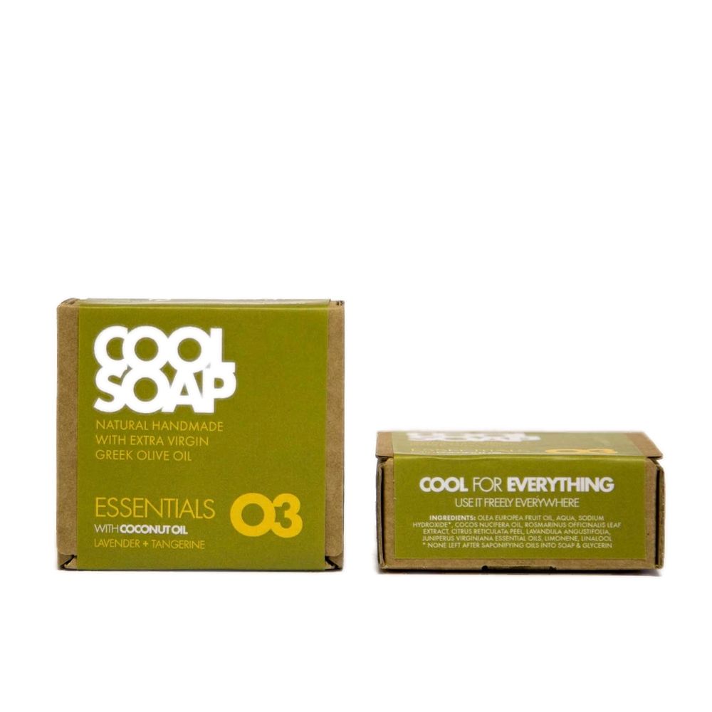 Cadeaux - PAINS DE SAVON ESSENTIALS 01 02 03 - COOL SOAP