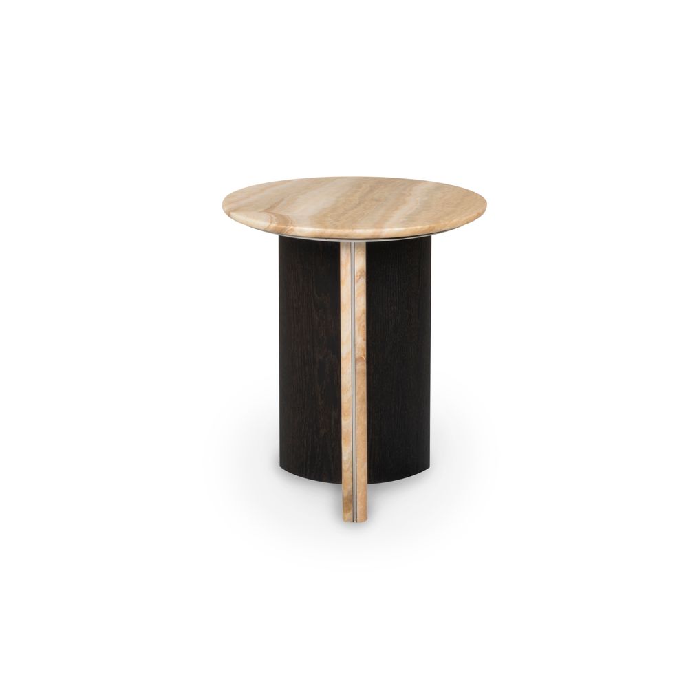 Coffee tables - Greenapple Side Table, Foice Side Table, Shadow Onyx, Handmade in Portugal - GREENAPPLE DESIGN INTERIORS