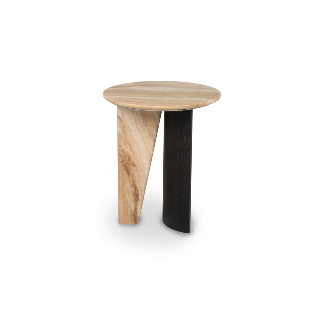 Coffee tables - Greenapple Side Table, Foice Side Table, Shadow Onyx, Handmade in Portugal - GREENAPPLE DESIGN INTERIORS