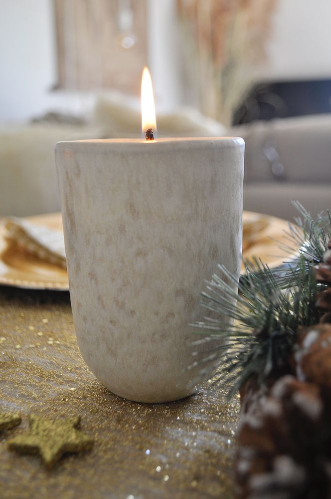 Autres décorations de Noël - BOUGIE EN CERAMIQUE NOEL - NATOÈ FRAGRANCES