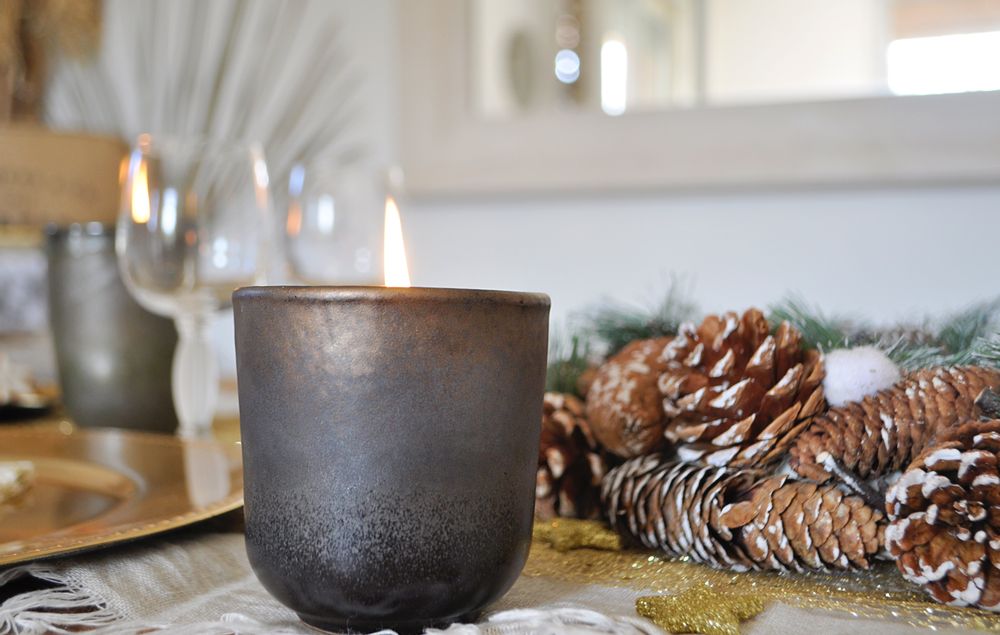 Autres décorations de Noël - BOUGIE EN CERAMIQUE NOEL - NATOÈ FRAGRANCES