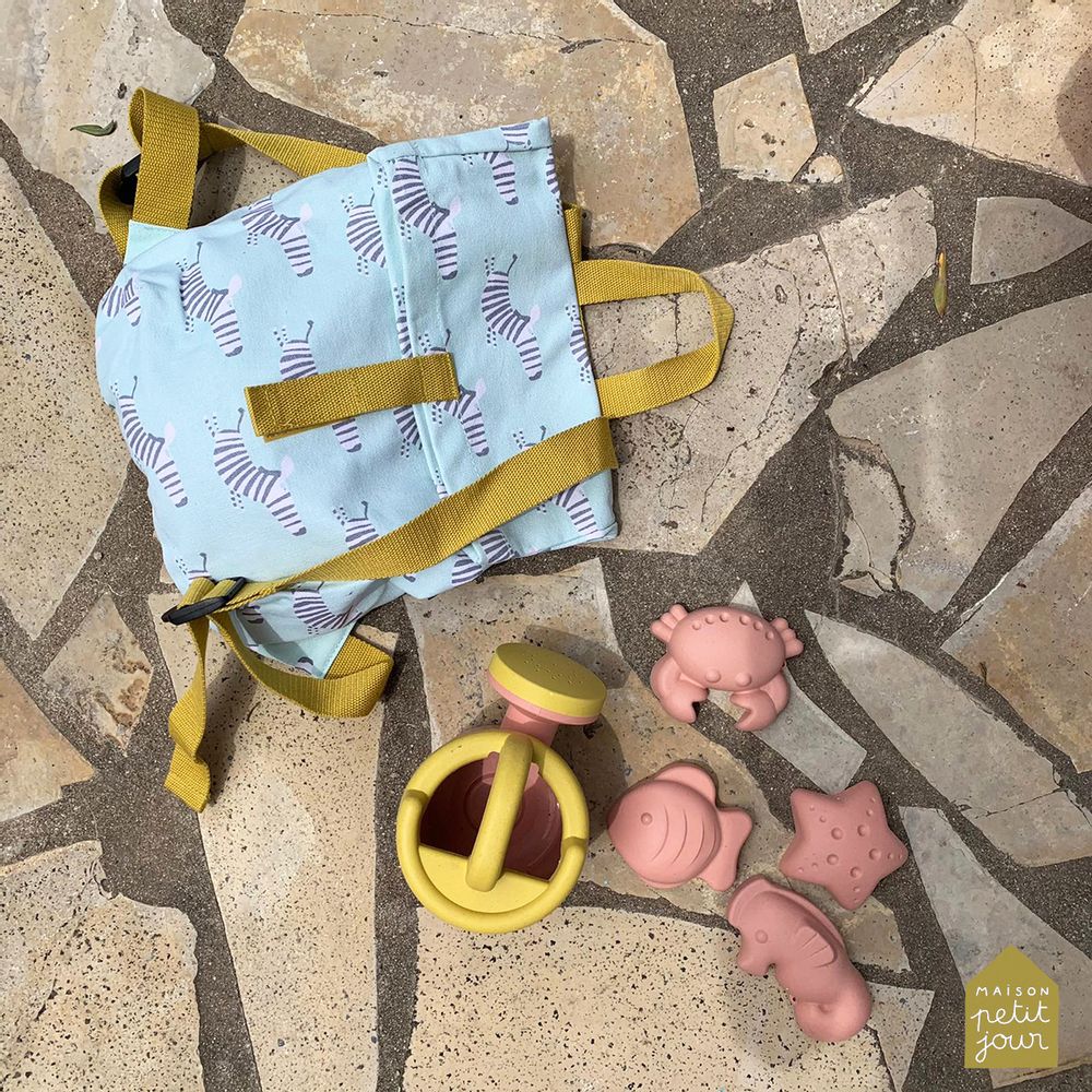 Objets design - Sac à dos Mini coursier la Savane - PETIT JOUR PARIS