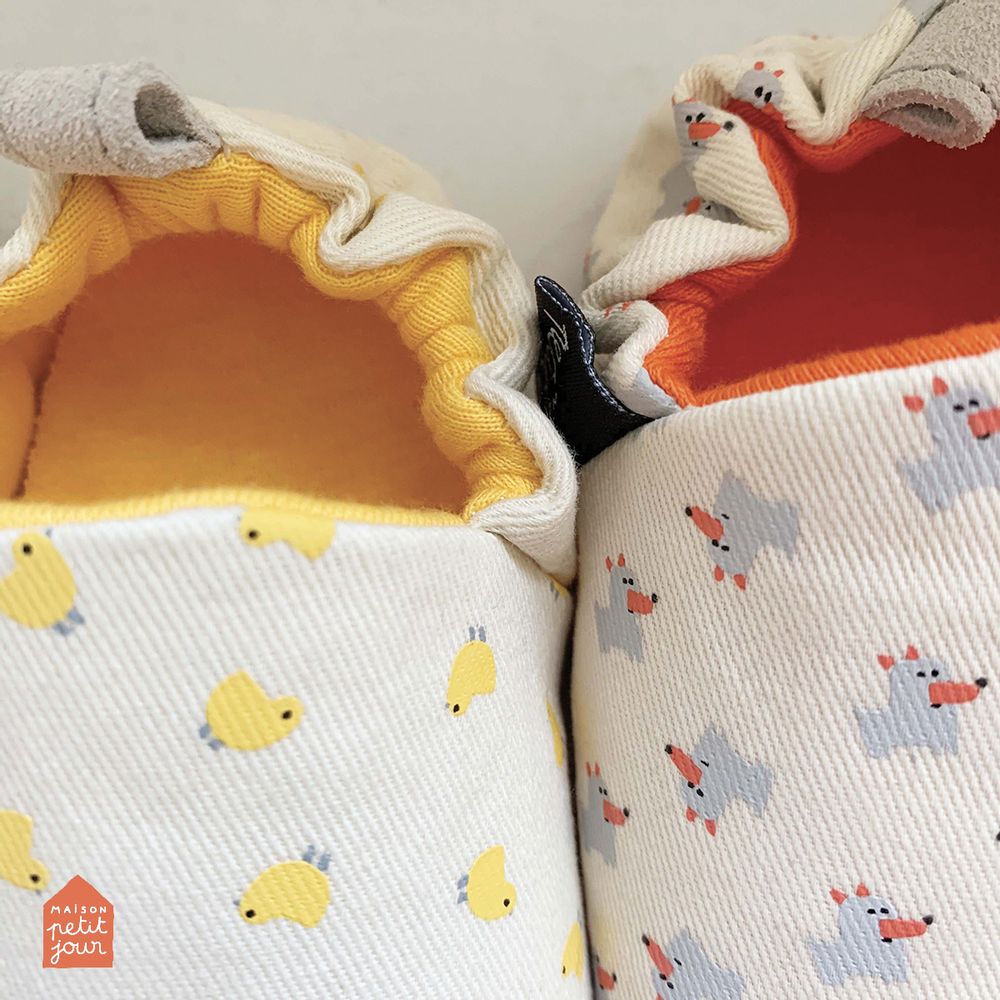 Chaussons et chaussures enfant - Mes 1ers chaussons les poussins - PETIT JOUR PARIS