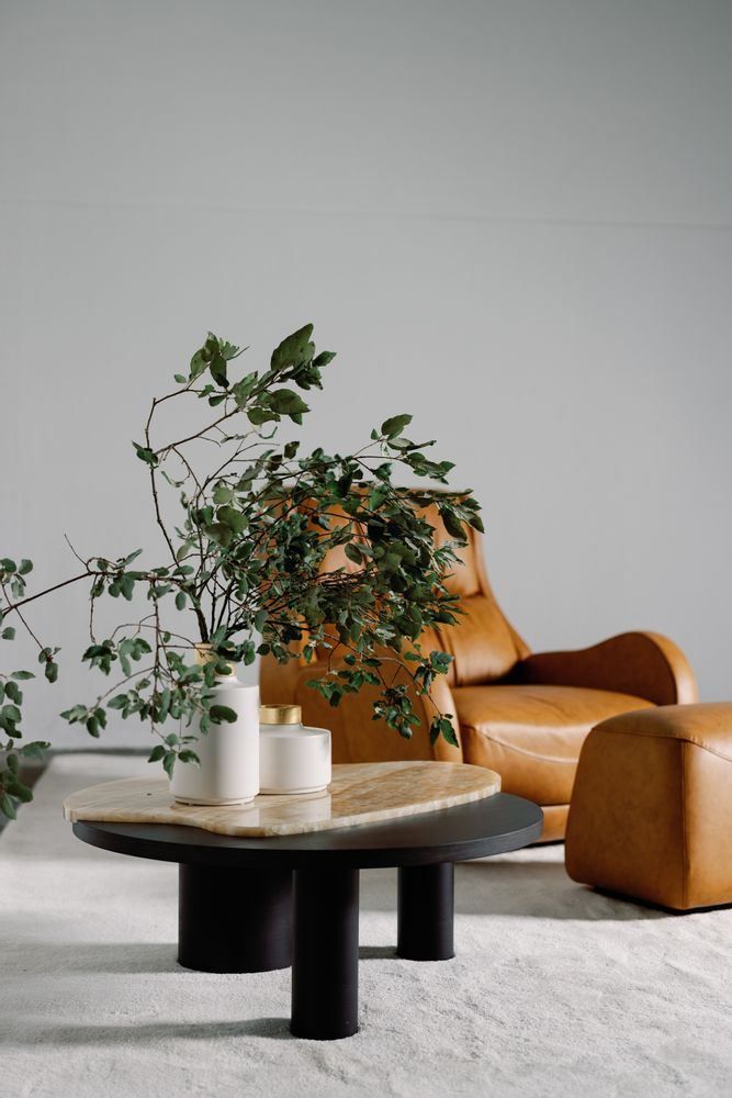 Coffee tables - Greenapple Coffee Table, Bordeira Coffee Table, Onyx Top, Handmade in Portugal - GREENAPPLE DESIGN INTERIORS