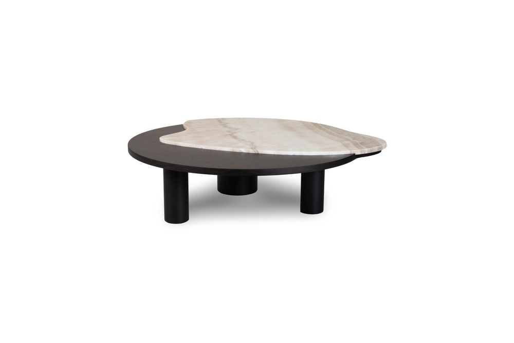 Coffee tables - Greenapple Coffee Table, Bordeira Coffee Table, Onyx Top, Handmade in Portugal - GREENAPPLE DESIGN INTERIORS