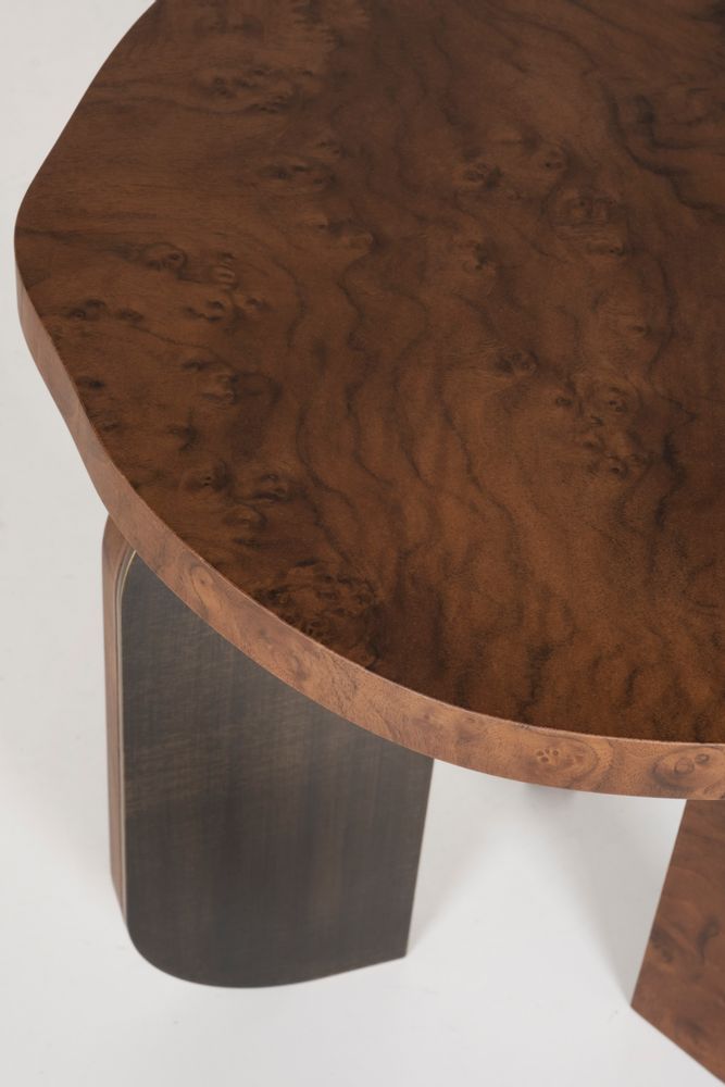 Coffee tables - Greenapple Side Table, Dornes Side Table, Walnut Root, Handmade in Portugal - GREENAPPLE DESIGN INTERIORS
