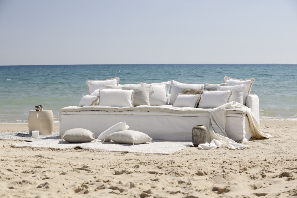 Sofas for hospitalities & contracts - DAYBED OUTDOOR NUDE XXL SOFA. - BERENGERE LEROY