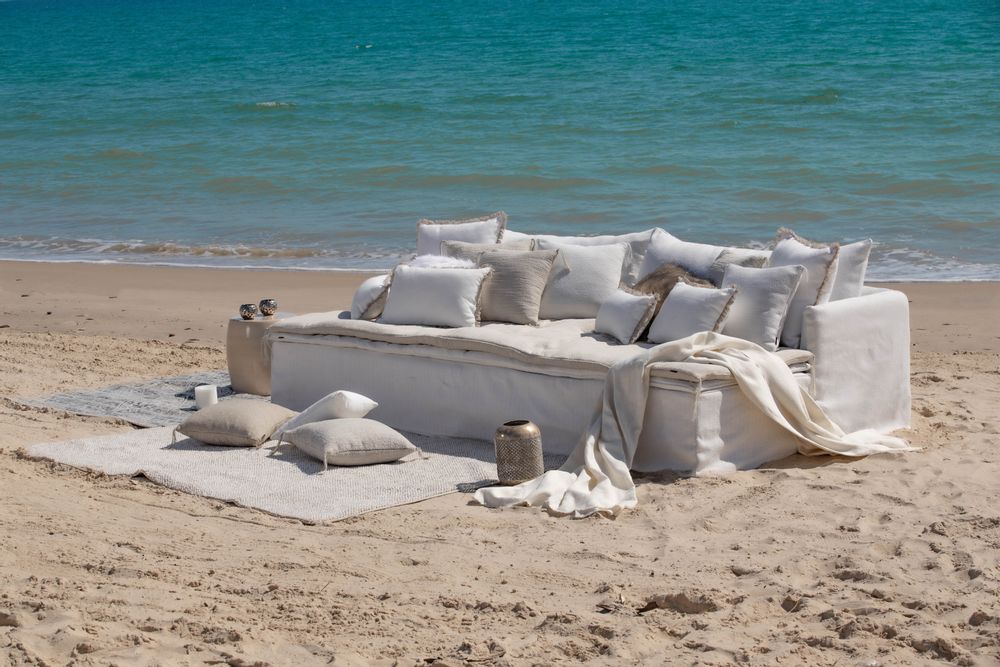 Sofas for hospitalities & contracts - DAYBED OUTDOOR NUDE XXL SOFA. - BERENGERE LEROY