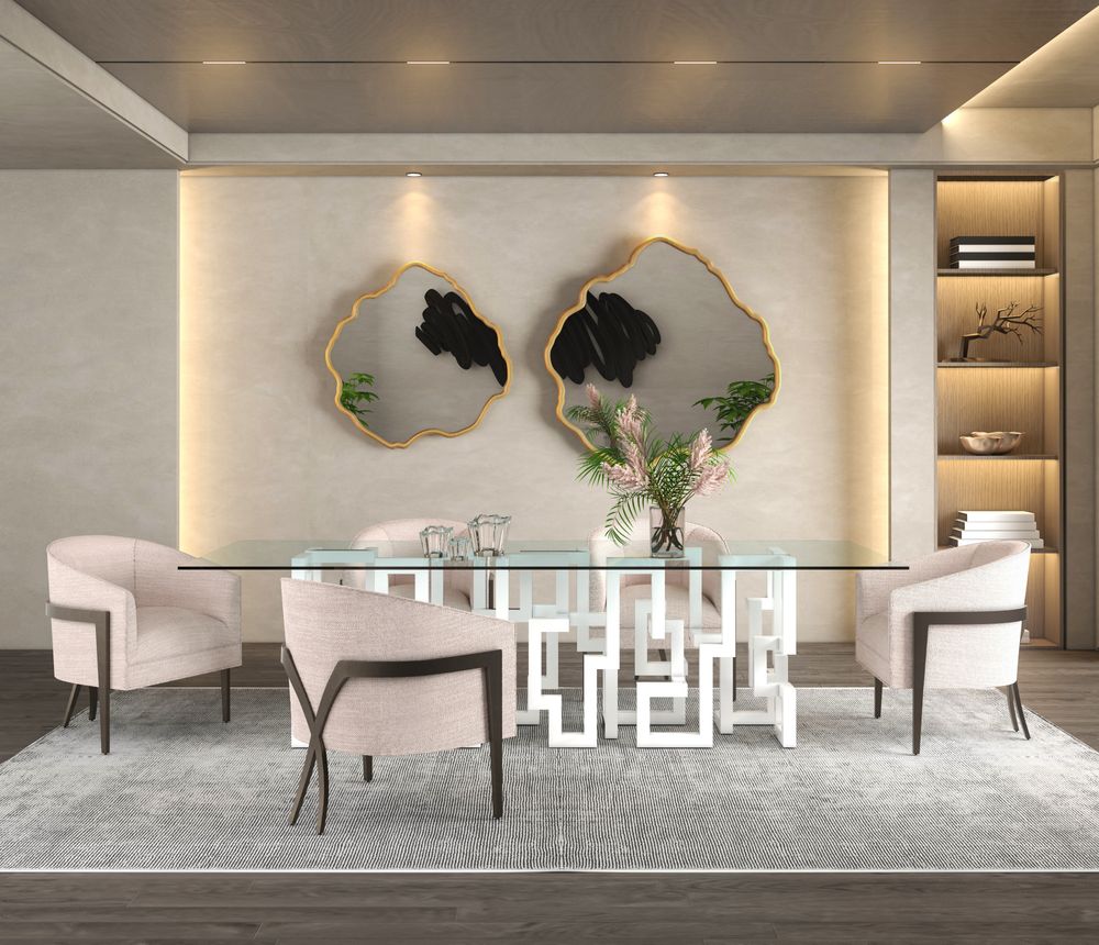 Dining Tables - EGINA DINING TABLE - CHRISTOPHER GUY