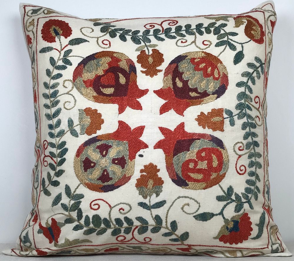Cushions - SUZANI PILLOW CASE. - DEREGÖZÜ