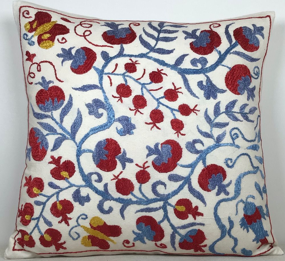 Cushions - SUZANI PILLOW CASE. - DEREGÖZÜ