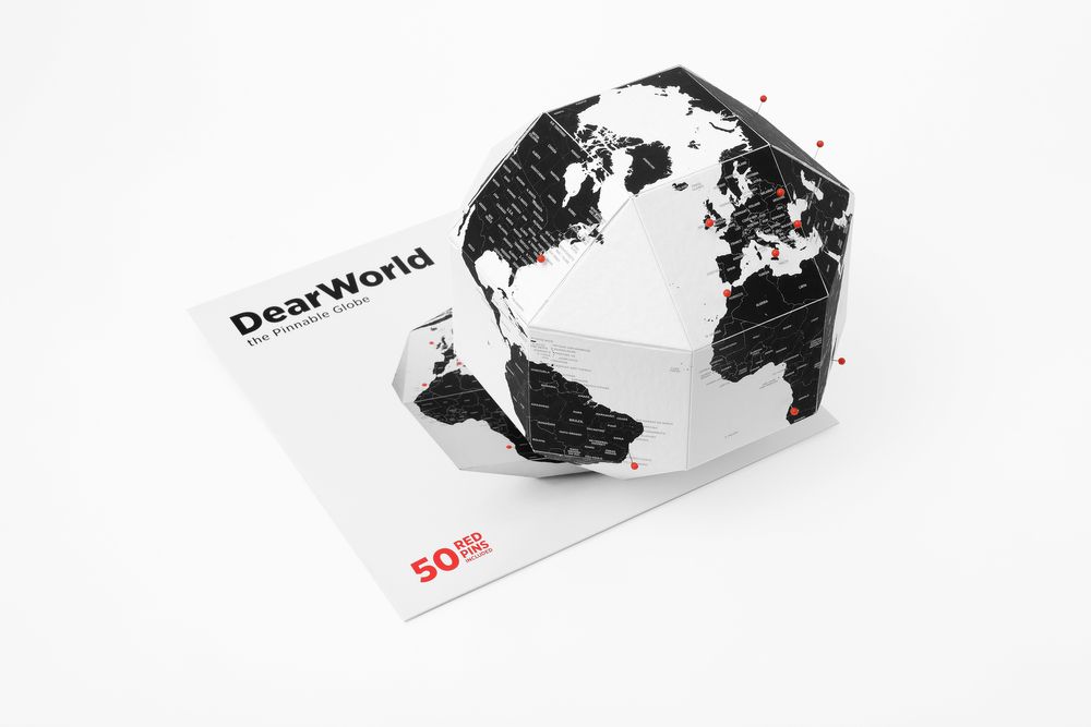 Gifts - Dear World/The pinnable globe - PALOMAR