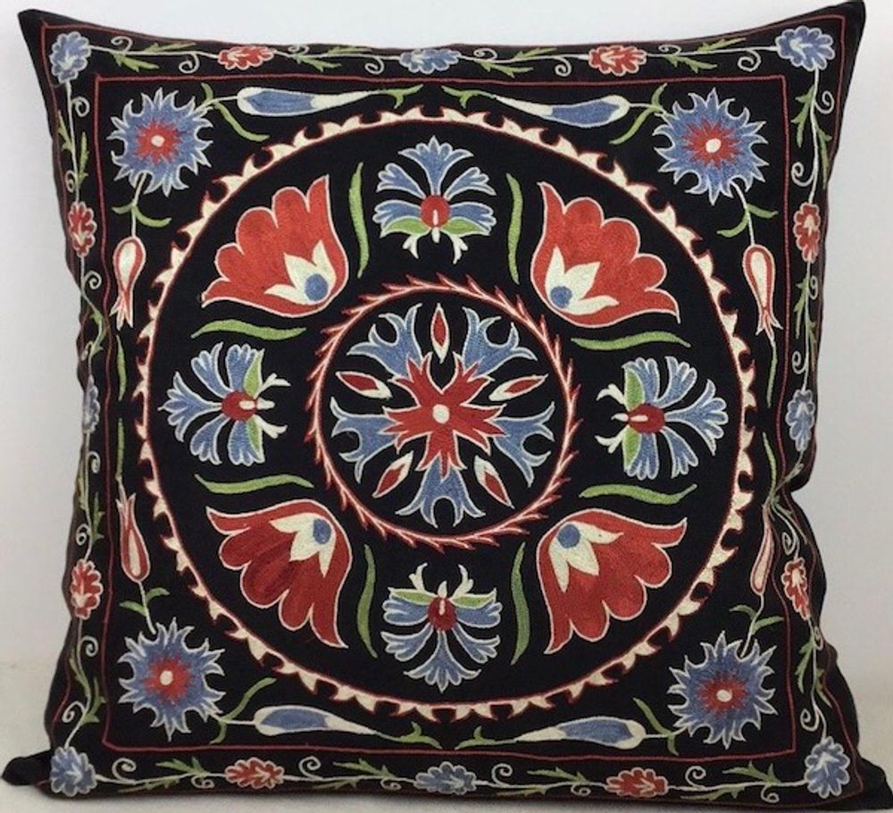 Cushions - SUZANI PILLOW CASE. - DEREGÖZÜ