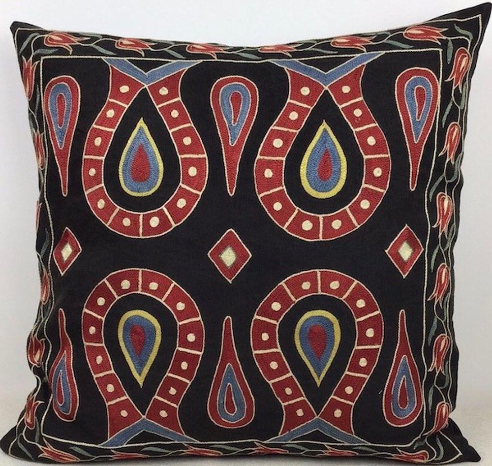 Cushions - SUZANI PILLOW CASE. - DEREGÖZÜ