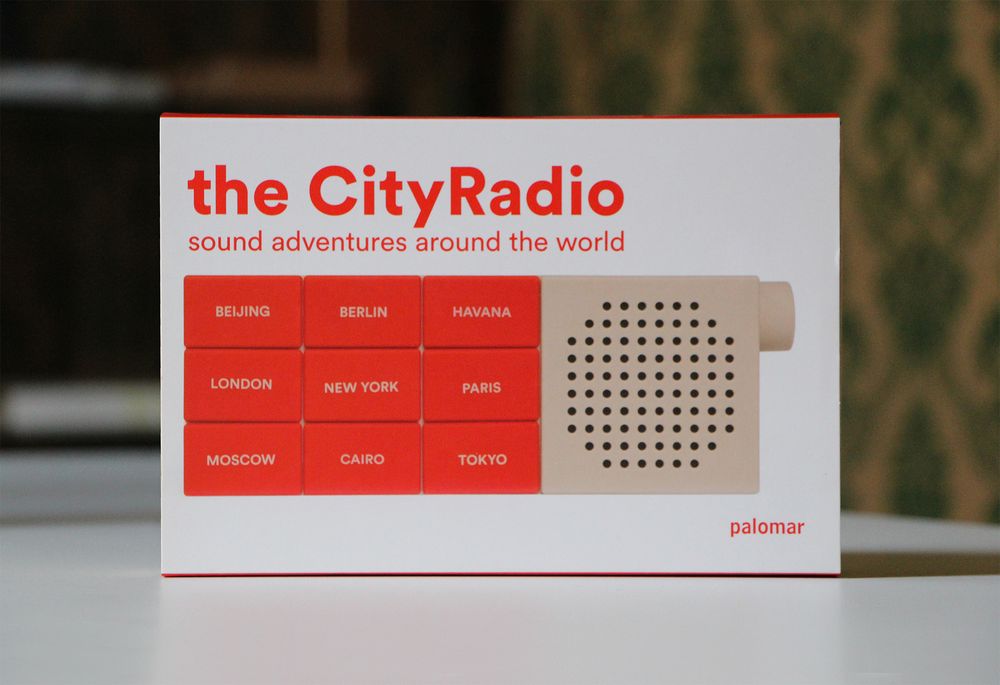 Enceintes et radios - The CityRadio - Des aventures sonores dans le monde - PALOMAR