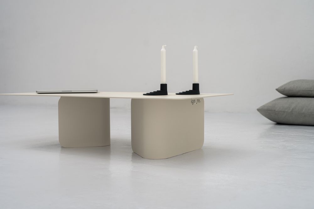 Other tables - SURF coffee table - Anthracite - MAKERS.STORE BY DESIGNERBOX
