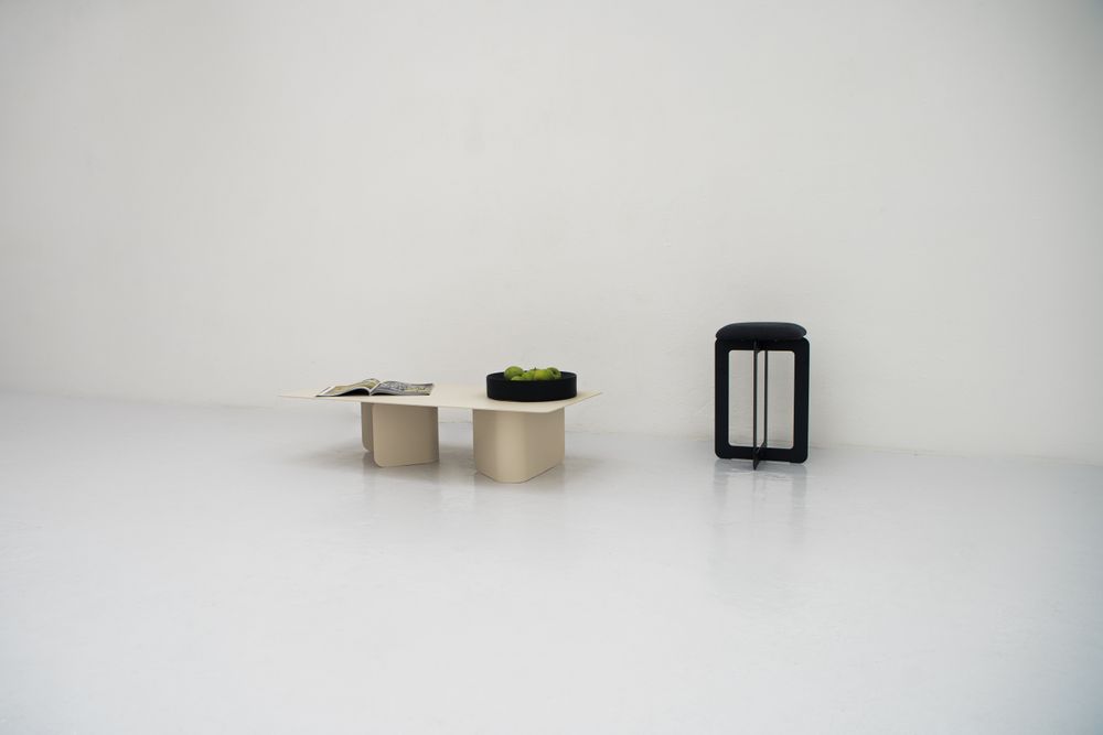 Other tables - SURF coffee table - Anthracite - MAKERS.STORE BY DESIGNERBOX