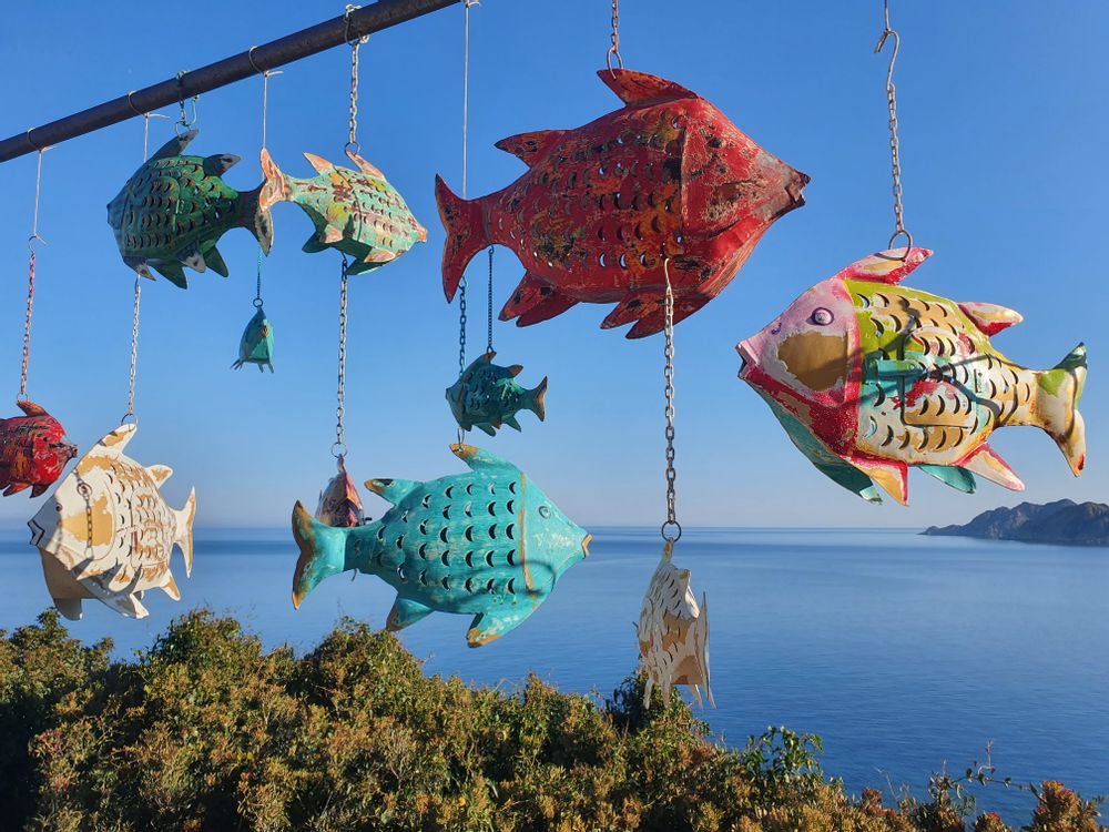 Objets de décoration - photophore poisson / sea collection - JONES ANTIQUES